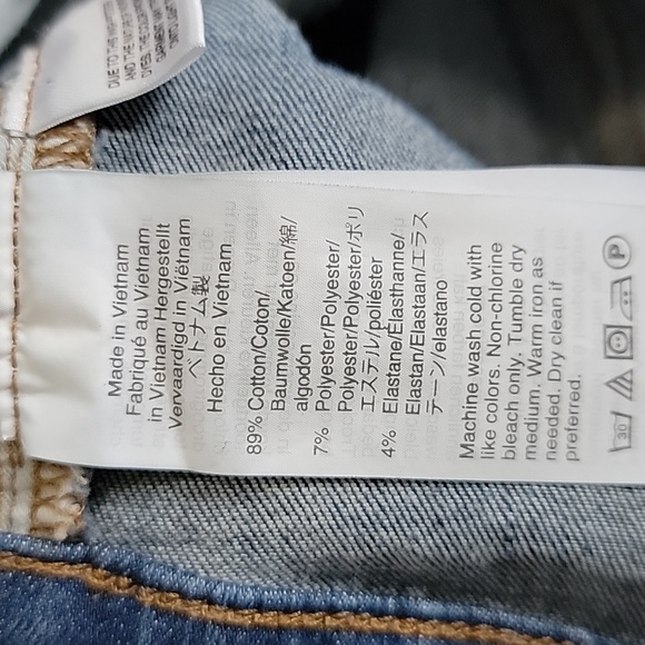 MADEWELL  9 MID-RISE  SKINNY JEANS/ 25T. - Picture 4 of 11